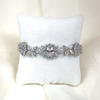 Romantic Floral Bracelet - Wedding Bracelet | Bridal Styles Boutique
