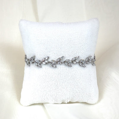 Elegant Olive Branch Wedding Bracelet | Bridal Styles Boutique
