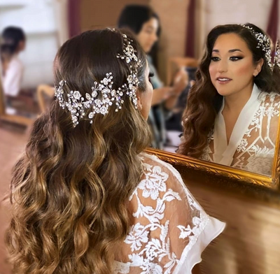 Crowning Glory: Bridal Halo Styling Inspiration