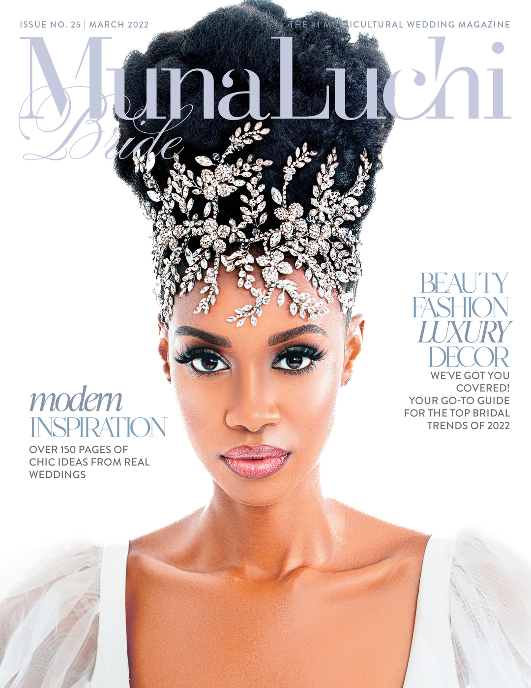 Statement Bridal Accessories + Wedding Gowns