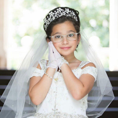 Radiant Communion Headpieces: A Touch of Elegance