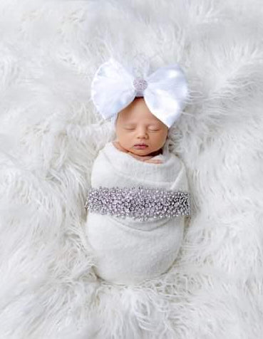 Wearing Mommy's Crystal Wedding Tiara | Elliana Rose