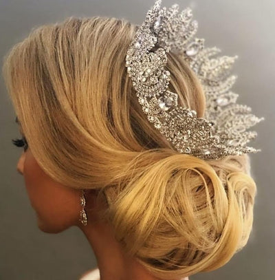 6 Bridal Hair Accessories That Accent the Back