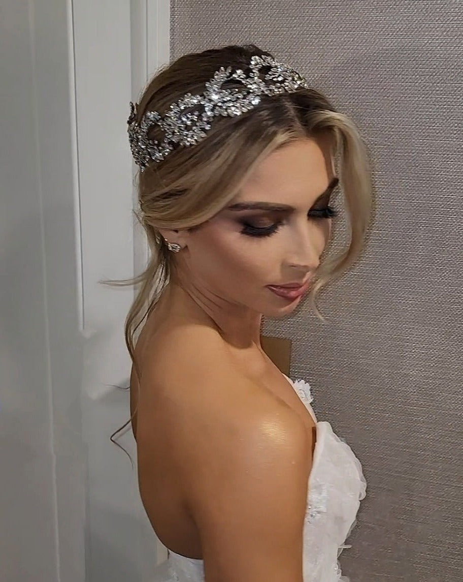Couture Crystal Halo - Bridal Headpiece | Bridal Styles Boutique
